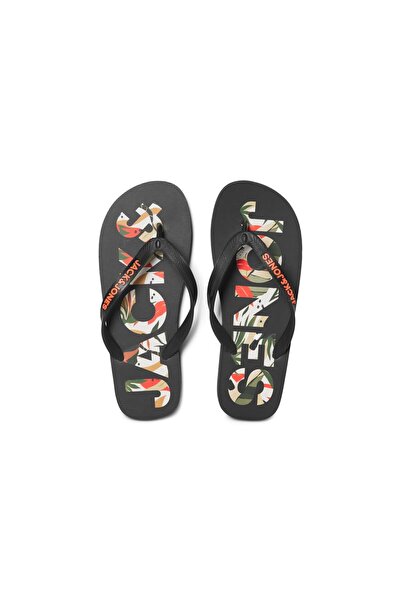 Jack & Jones 12230642 Jfwlogo Palm Prınt Flop Flop Flop