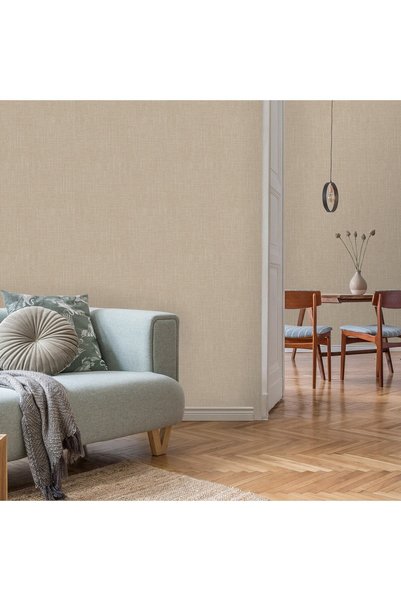 Adawall Alfa Kaba Yün Tüvit Doku Desenli Duvar Kağıdı Non-woven Kağıt Taban V...