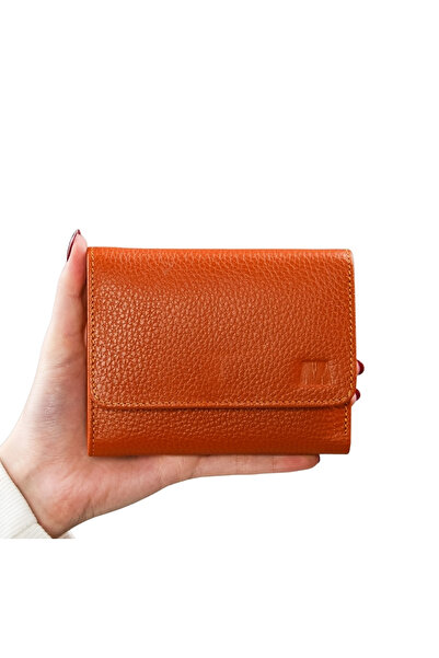 MFT Leather Design محفظة نسائية من الجلد الطبيعي Sahra 9195