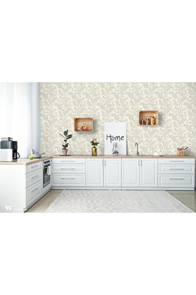 Adawall Tropicano Şal Desen Duvar Kağıdı 9903-1: Krem | Ce, Iso 9001, Iso 100...