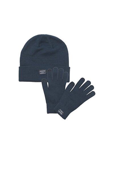 Jack & Jones Jack&Jones Чоловічий мінімалістичний комплект шапки та рукавичок - для щоденного зимового використання