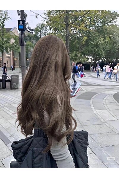 REMY HAİR Kumral Su Dalgalı Uzun Yarım Ay Saç – 3 Parça Çıt Çıt 75cm. 220 Gr. Vıp Serı