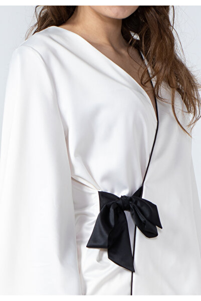 En Privé Elsa Satin Pajama - Ivory