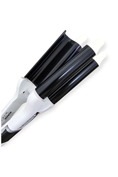 Kahraman Digital Amber Hair Curling Iron with Tourmaline and Ceramic Technology, 100-230°C, Japanese Product