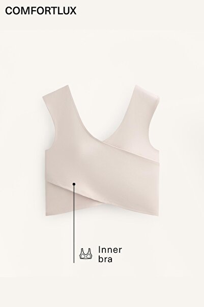 Oysho Comfortlux crossover tank top