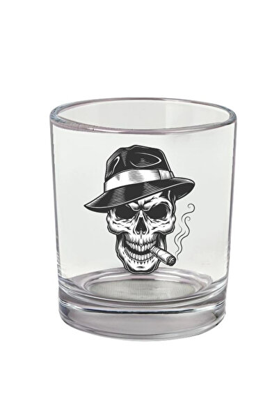 Özcan Tasarım Kuru Kafa Viski Bardağı - Kuru Kafa Bardak