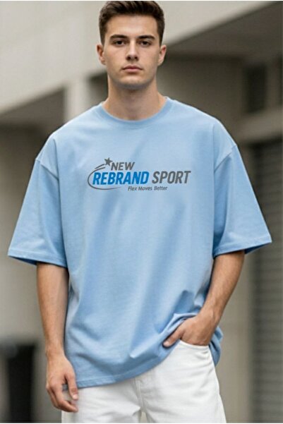 REBRAND Printed T-Shirt Sport Unisex Oversize