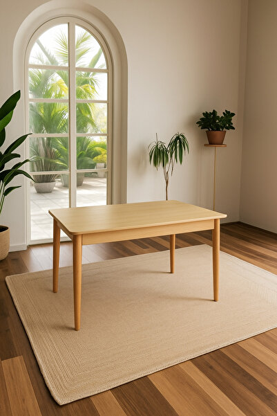 METSAN AKSESUAR Retro Sabit Masa Natural Cilalı