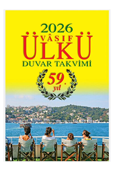 Ülkü DUVAR TAKVİMİ 2026 KISMET KIRTASİYE YENİ 2026