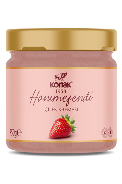 KONAK Hanımefendi Çilek Kreması 250 GR