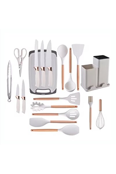 MOOD ( BE AUTHENTIC ) Ustensile de bucătărie premium, set complet de 19 piese...