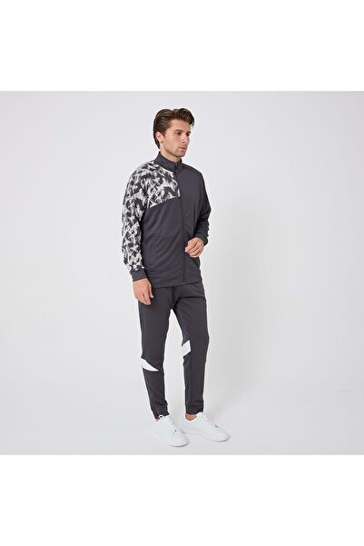 Joma Premium Σετ Φόρμας Κάμπινγκ Ανδρική Φόρμα ΓΚΡΙ