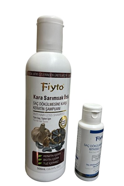 Fiyto Kara Sarımsaklı Şampuan 500ml