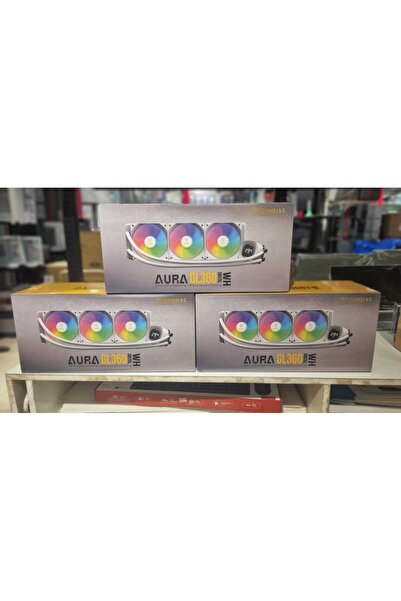 gamdias Aura GL360 Digital WH AIO Liquid CPU Cooler