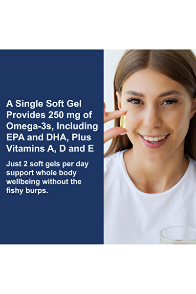 Carlson Cod Liver Oil Super 1000 mg, 250 mg Omega-3s, 400 IU (10 mcg) Vitamin D3 Norwegian 250 Soft Gels