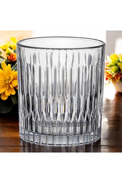 FLORINA Set of 6 Whiskey glasses Brina, glass, 315 ml