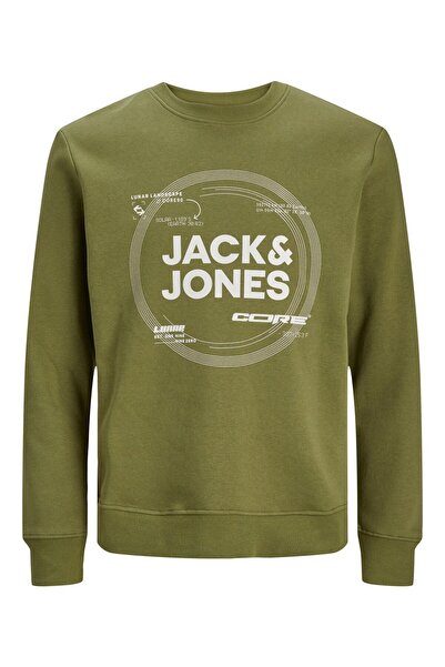 Jack & Jones 12247049   Hanorac pentru bărbați Core Jcopilou Sweat Crew Deck