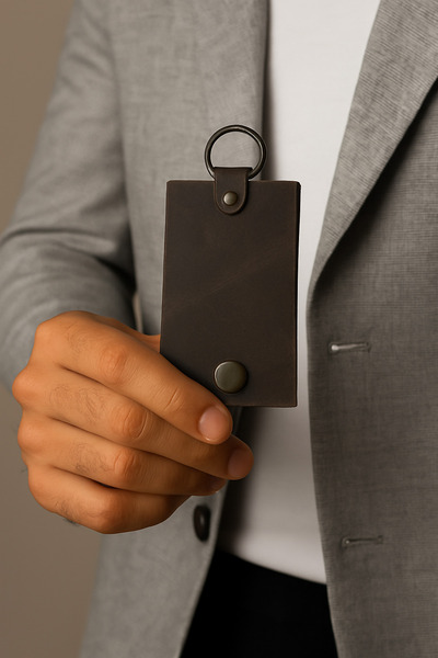 Herşey Nota 💼   100% Genuine Leather Minimal Wallet – Suitable for Women & Men