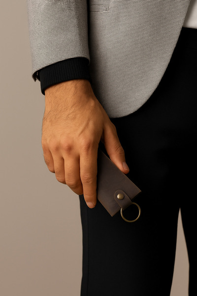 Herşey Nota 💼   100% Genuine Leather Minimal Wallet – Suitable for Women & Men