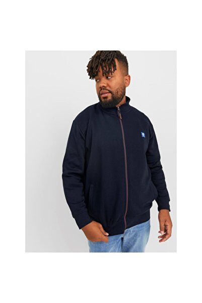 Jack & Jones Jack&Jones Men's Oversized Zippered Collar Sweatshirt - Casual Use