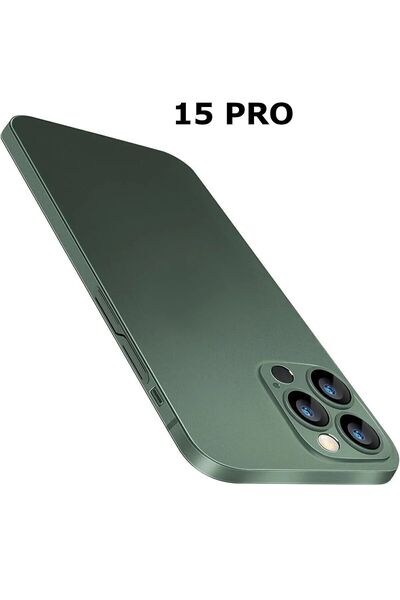 HyperAge iPhone 15 Pro Kılıf Ultra Ince Mat Yüzeyli Elden Kaymaz Kamera Korum...