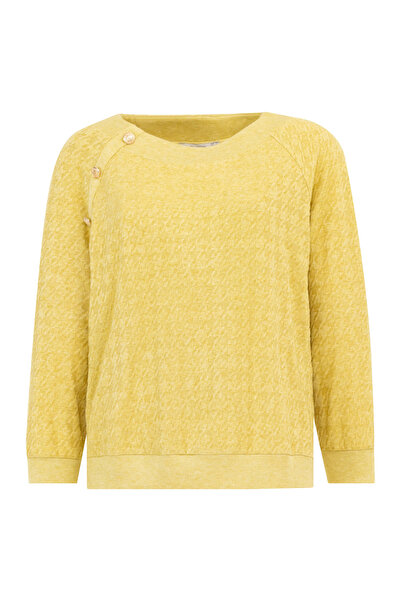 Gala-Xi Блузка для жінок з круглим коміром, довгими рукавами та ґудзиками 232...