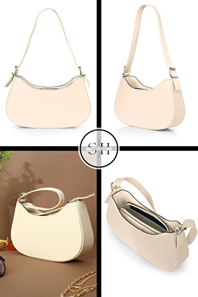 SOHO Original Collection Comfortable Column Strap Mini Baguette Single Compartment Small Size Handbag and Shoulder Bag