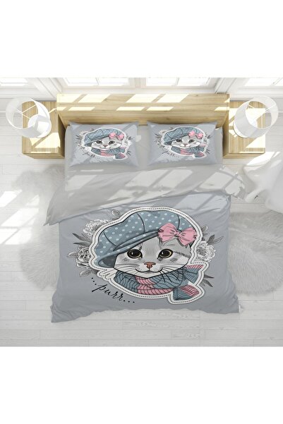 Erays Home Slatka 3D slagalica sa temom mačka Digitalna štampa delova Bračni ...