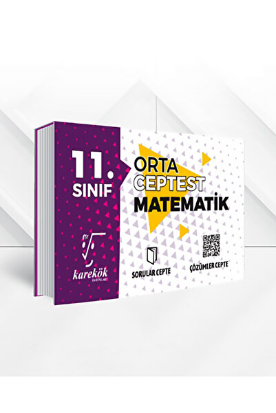 Karekök Yayınları Karekök 11. Sınıf Cep Test Metematik Orta