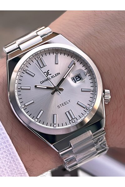 Daniel Klein Çelik Kordon Rolex Kasa+Takvim 3 Atm Suya Dayanıklı Erkek Kol Sa...