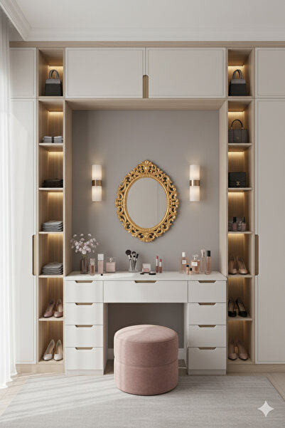 Generic Elegant mirror with a luxurious frame that adds a touch of elegance to the place 72 x 57 cm