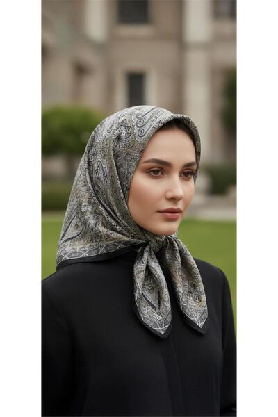 Baştacı KOKULU VİSKON 0231 GRİ EŞARP