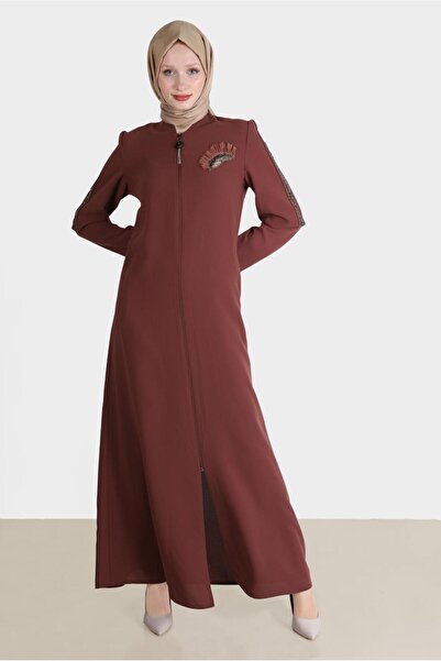 Alvina معطف مطرز بالخرز 10525