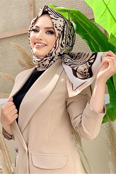 TRENDTESETTÜR KADIN BEJ (TAŞ) VATKALI DÜĞMELİ CEKET T 0667