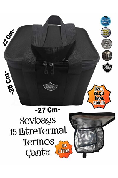 SEVBAGS Termos Termal Termo Çanta 15 Litre