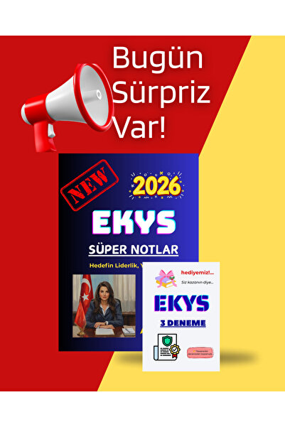Pratik Kaynak Yayınları 📚 EKYS Konu Anlatımı. 2026 Güncel Soru dağılımına uy...