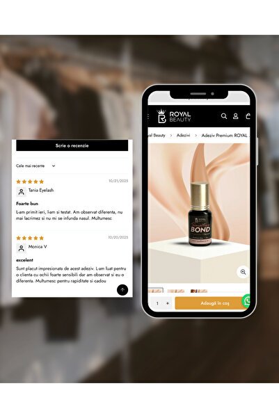 Royal Beauty Premium Adhesive ROYAL 5 ml, Sensitive Bond (black), 6 weeks resistance, 1-2 seconds drying