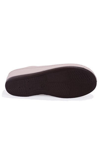 DAGOSTER Dza37-1803 Beige Daily Orthopedic Closed Toe Women's Slippers