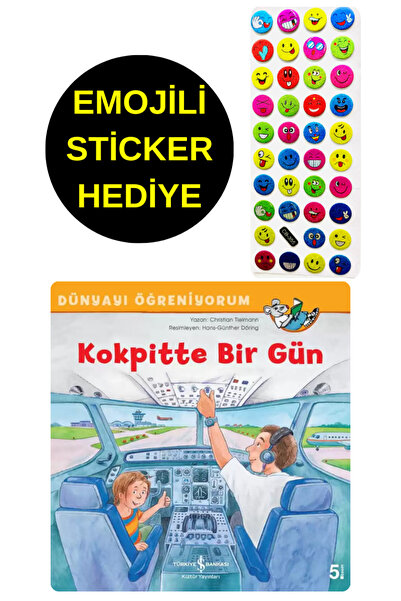 TÜRKİYE İŞ BANKASI KÜLTÜR YAYINLARI EMOJİLİ  STİCKER HEDİYE  - OKUL ÖNCESİ RE...