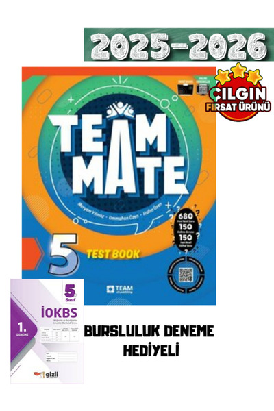 Team Elt Publishing 5. Sınıf Ahead With English TeamMate 5 Test Book