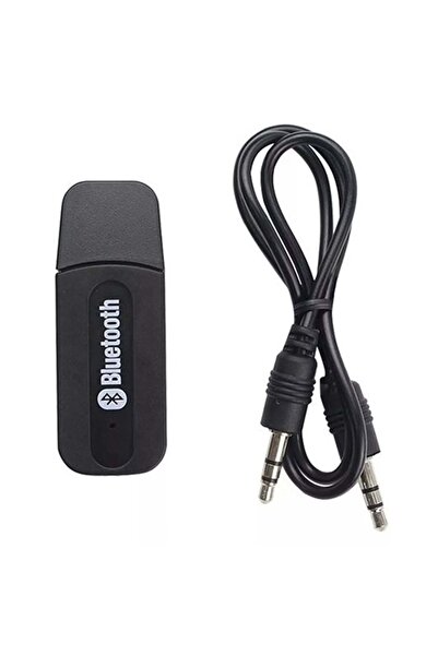 Concord Bt-13 Bluetooth Dongle Usb/Aux 3.5mm Kablosuz Stereo Ses Müzik Alıcısı/Adaptör Dongle Uyumlu