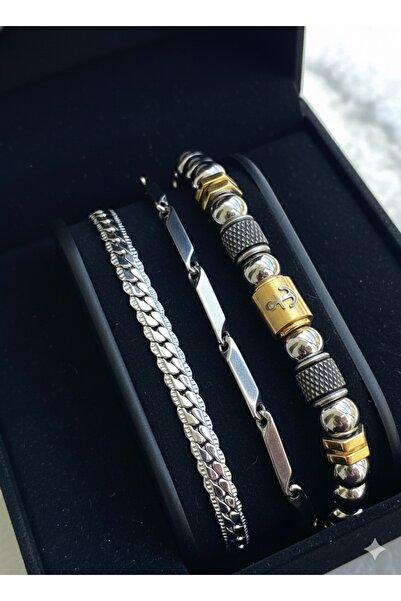 Naviforce YENİ SEZON -YAYLI- Çelik Erkek Bileklik