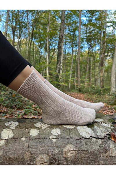 Aslan KIŞLIK KADİFE KADIN SOKET ÇORAP