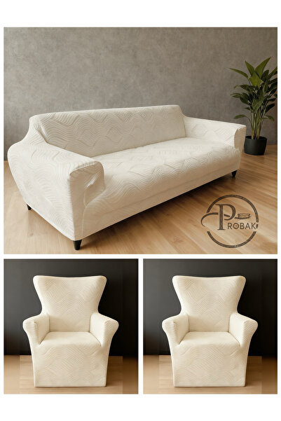 probak Leaf Pattern Sofa Cover Elastic Non-Slip 3311 Set Sofa Bed Couch Cover 1 Piece