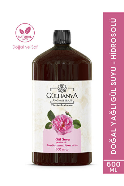 Gülhanya Aromaterapi Doğal Yağlı Gül Suyu 500ml