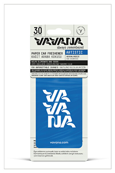 VAVANA Kağıt Araba Kokusu, Asma Oto Kokusu | 30 Gün Etkili | Araç içi Koku Gi...