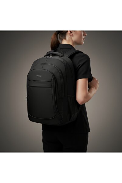 ISO TRADE Τσάντα ταξιδίου 38L, για αεροπλάνο, συμβατή με φορητό υπολογιστή, δ...