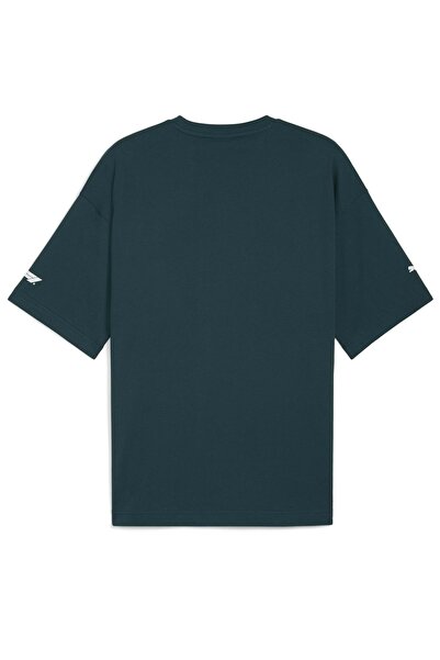 Puma 632655 F1 Graphic Tee - Χαλαρό Ανδρικό Μπλουζάκι ΠΡΑΣΙΝΟ
