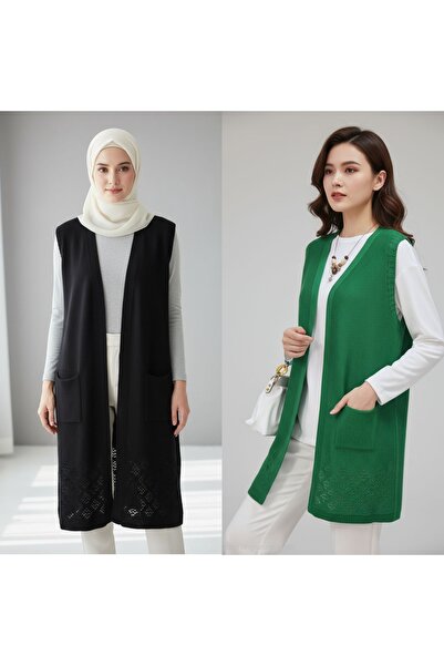 ENDAMIM سترة أمي بدون أكمام مكونة من قطعتين