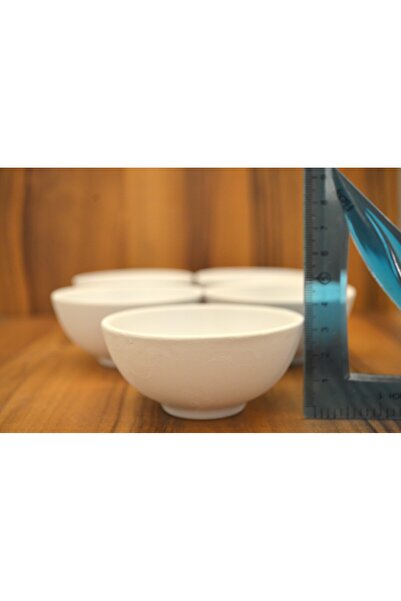 arı çini seramik Bisküvi 12 Li 8 Cm Kase Seramik Bünye (YARI MAMUL)